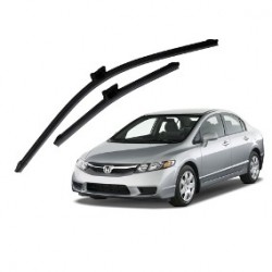 Palheta Civic 2006 a 2012 27 / 24" Par Braço MTL 1